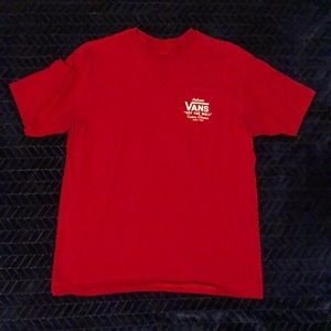 Men’s Red Vans T-Shirt